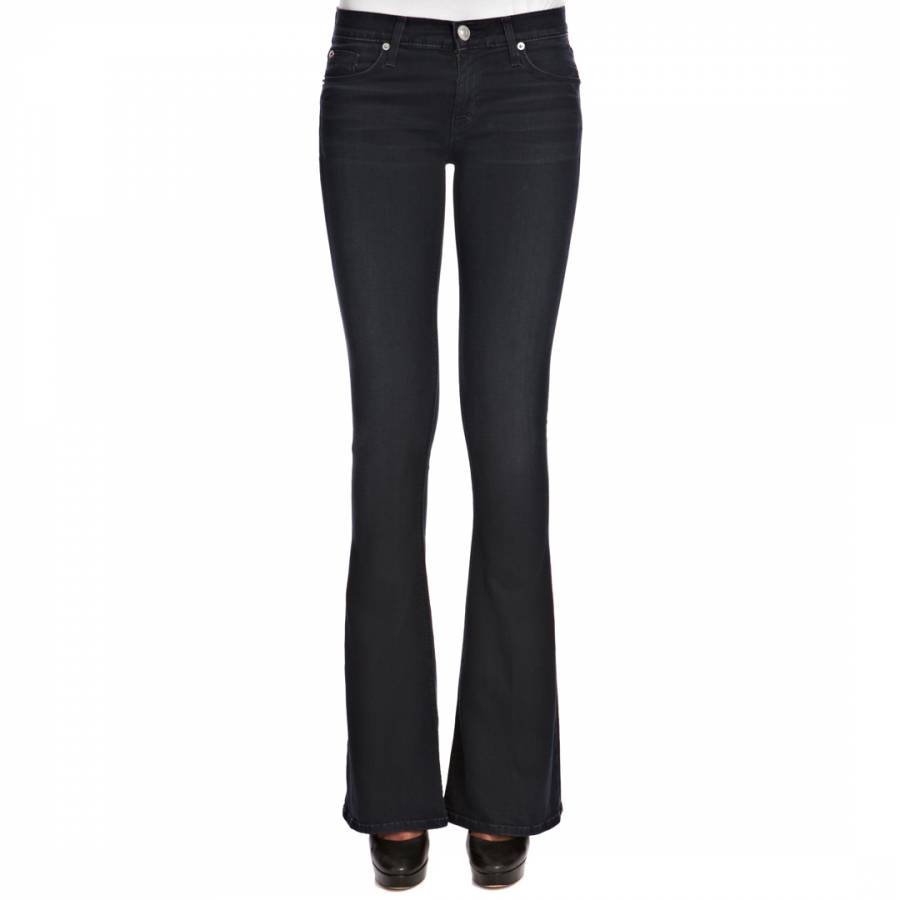 Navy Angel Flare Stretch Jeans - BrandAlley