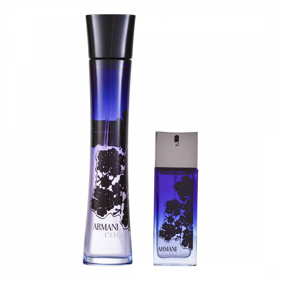 Armani Code Femme Fragrance Set - Eau De Parfum Spray 75ml and Eau De
