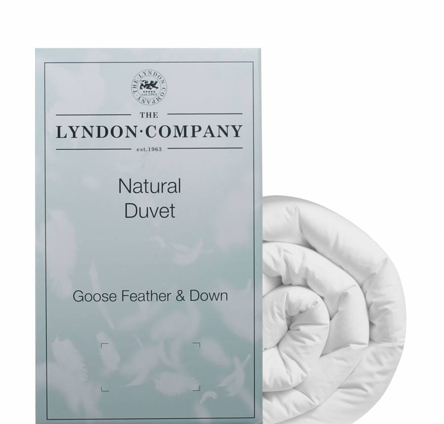 Goose Feather Down All Seasons Tog Double Duvet Brandalley