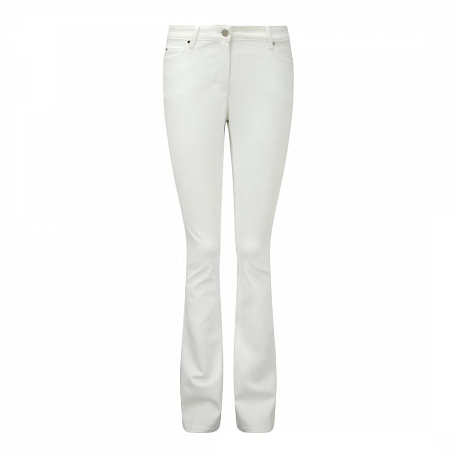 White Bootcut Jeans - BrandAlley