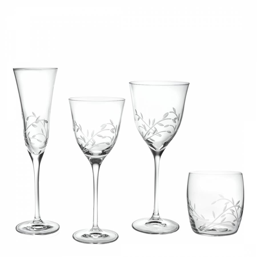 RCR CRYSTAL SET OF 6 GINESTRA WHITE WINE GLASSES