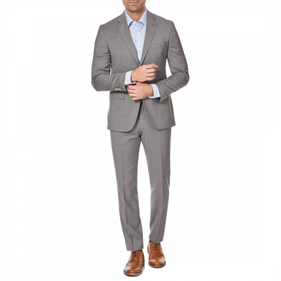 Silver Jacobs/Lenon Wool Suit - BrandAlley