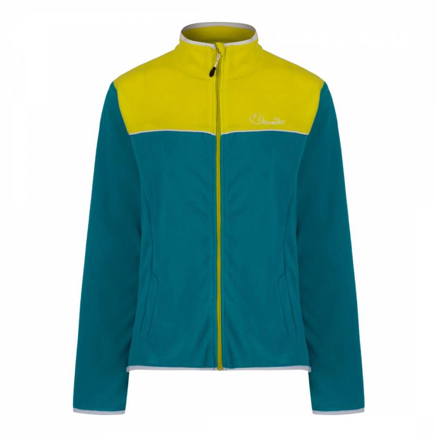 Women's Enamel Blue/Neon Spring Propel Fleece Jacket - BrandAlley