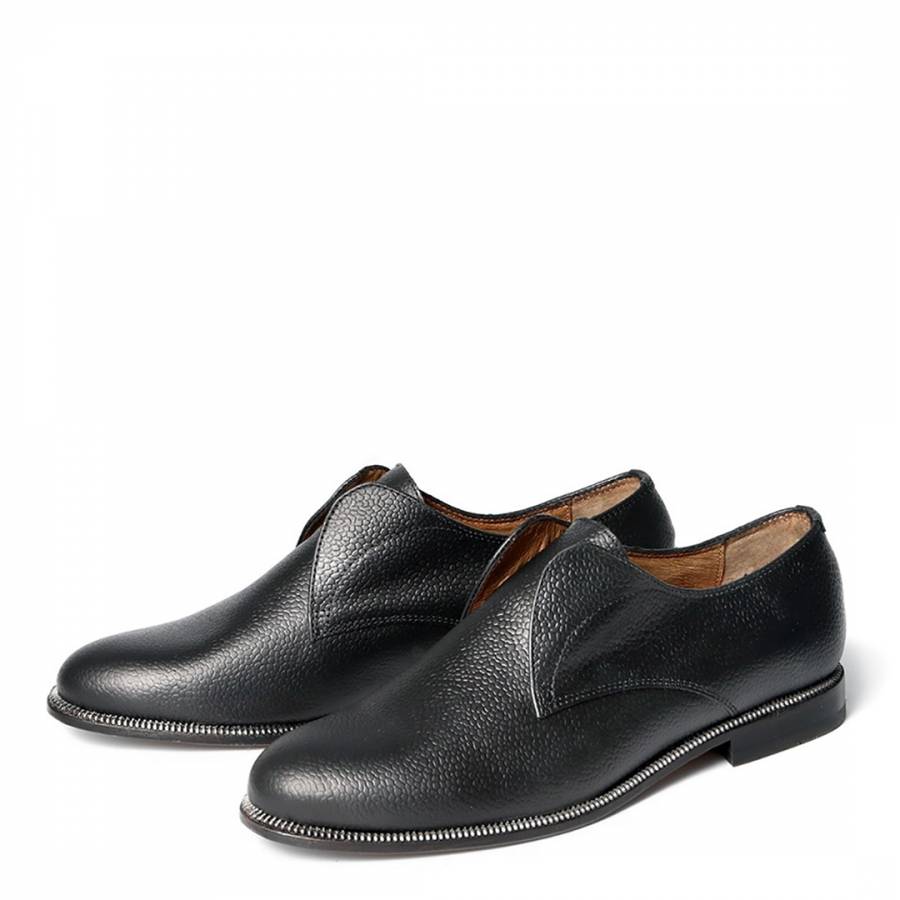 black Leather Willow Shoes - BrandAlley
