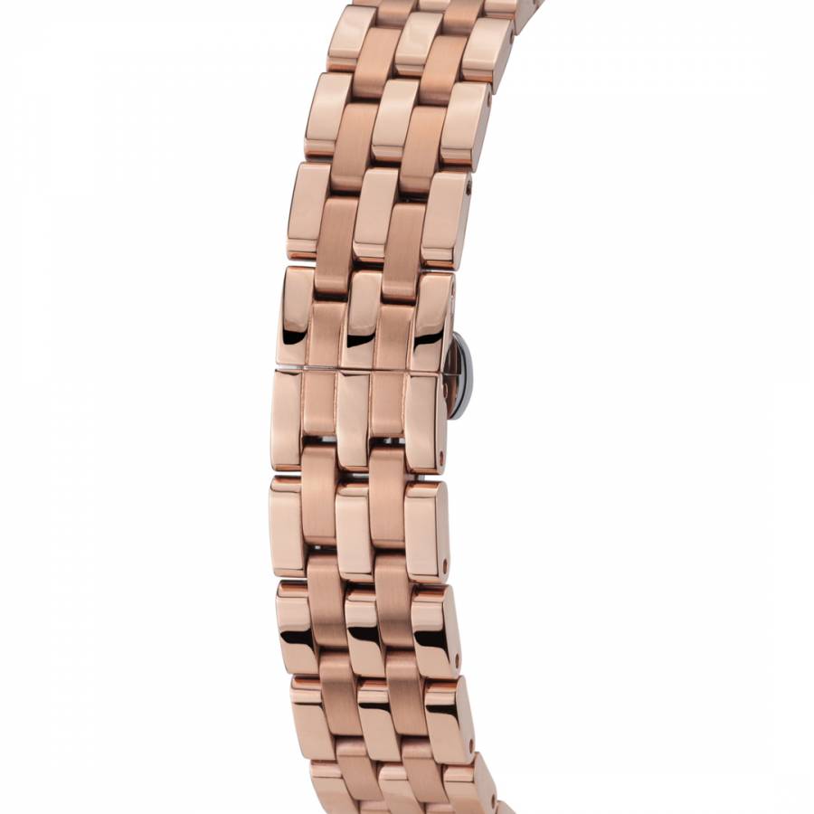 Women's Rose Gold Stainless Steel Les Vagues Watch - BrandAlley