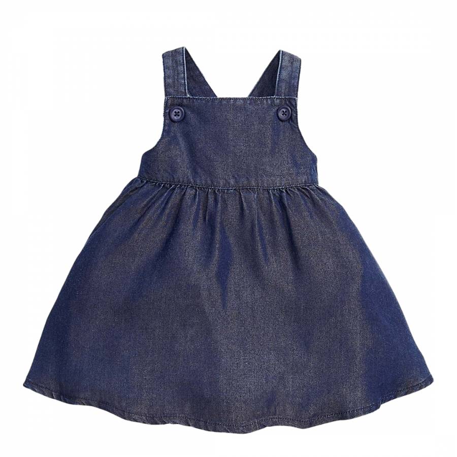 Baby Girl's Denim Pinafore Dress - BrandAlley