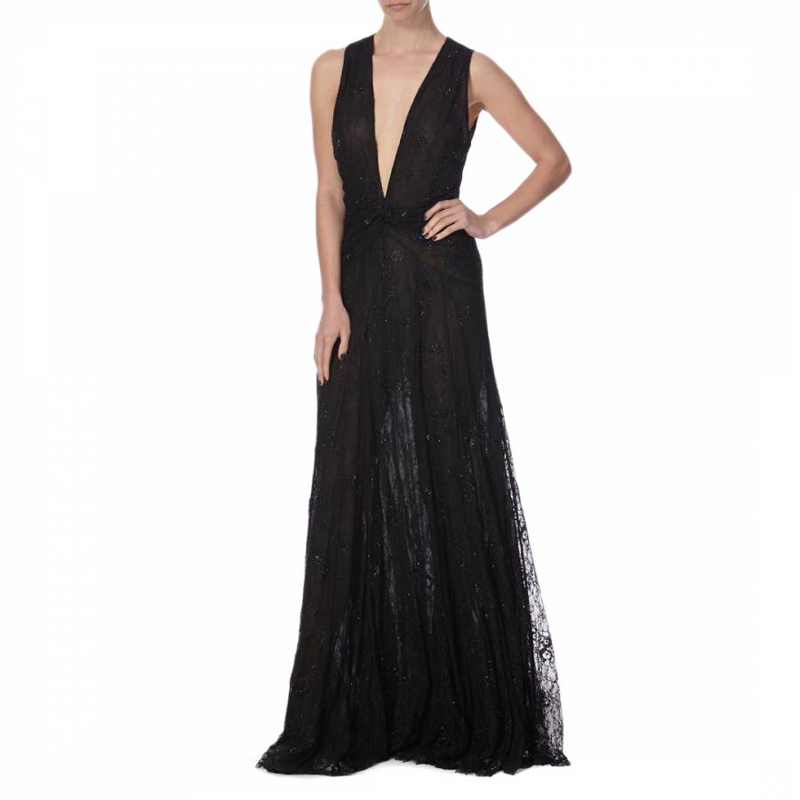 Black Infanta Gown - BrandAlley