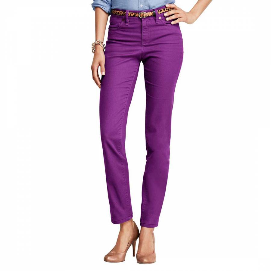 Purple Stretch Petite Jeans - BrandAlley