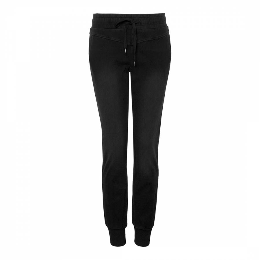 Off Black Banks Slouch Stretch Joggers - BrandAlley
