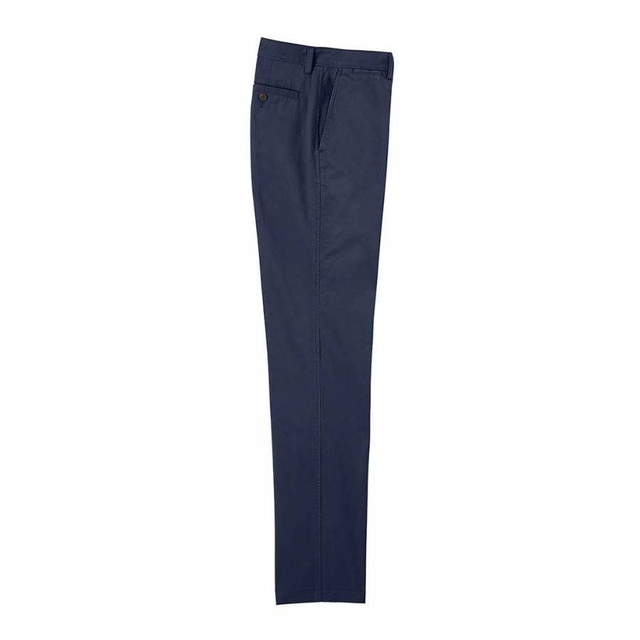 Navy Straight Fit Chinos - BrandAlley