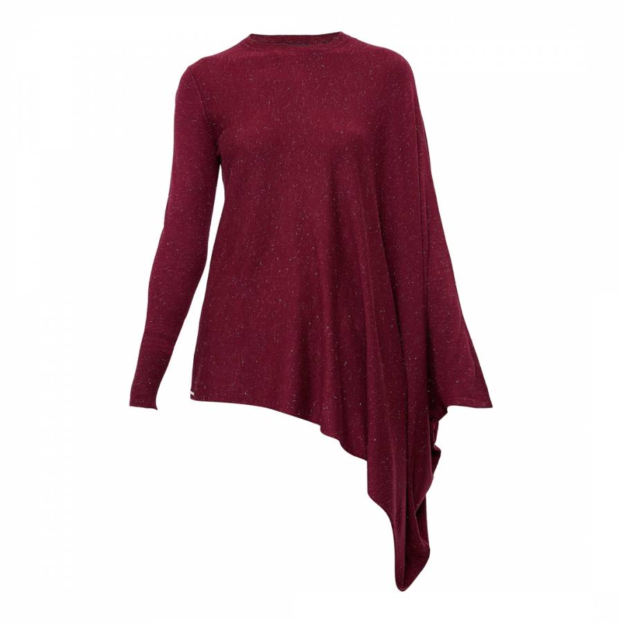 ted baker burgundy jumper