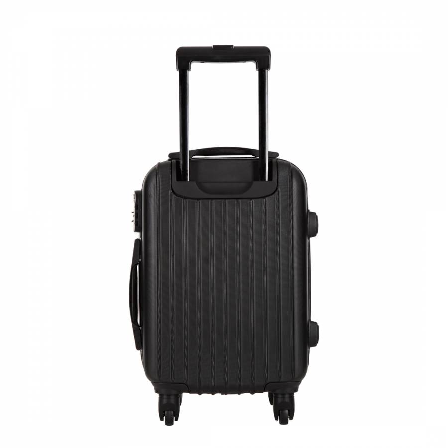 Black Spinner America Suitcase 55cm - BrandAlley
