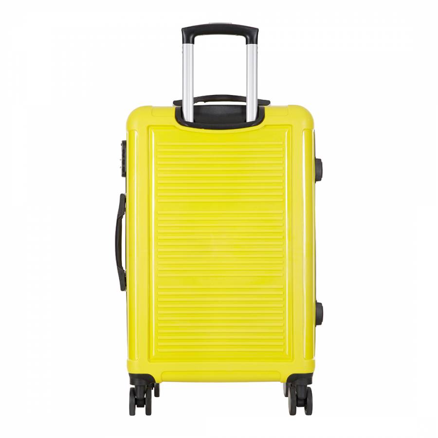 Set of 3 Yellow 4 Wheel Goldberg Suitcases - BrandAlley