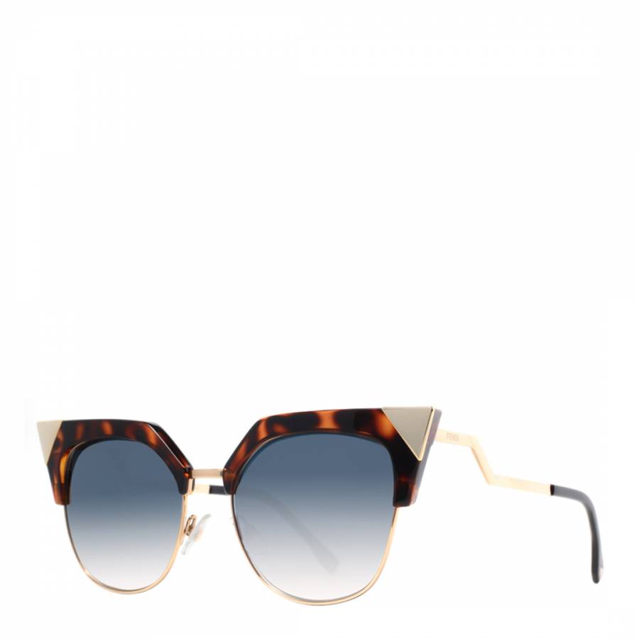 Women's Brown/Gold Iridia Sunglasses 54mm - BrandAlley