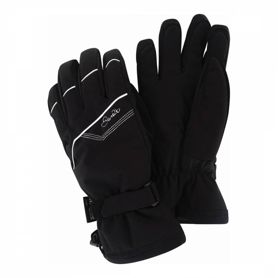 Women's Black Grapple Gloves - BrandAlley