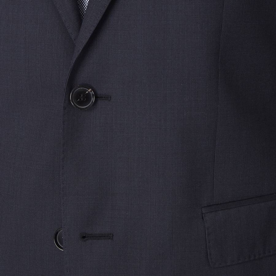 Navy Classic Wool The Rider Suit Jacket - BrandAlley