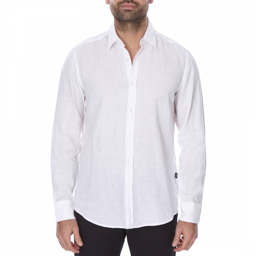 hugo boss lukas linen shirt