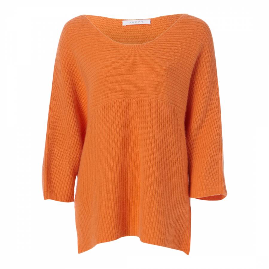 Orange Wool/Cashmere Jumper - BrandAlley