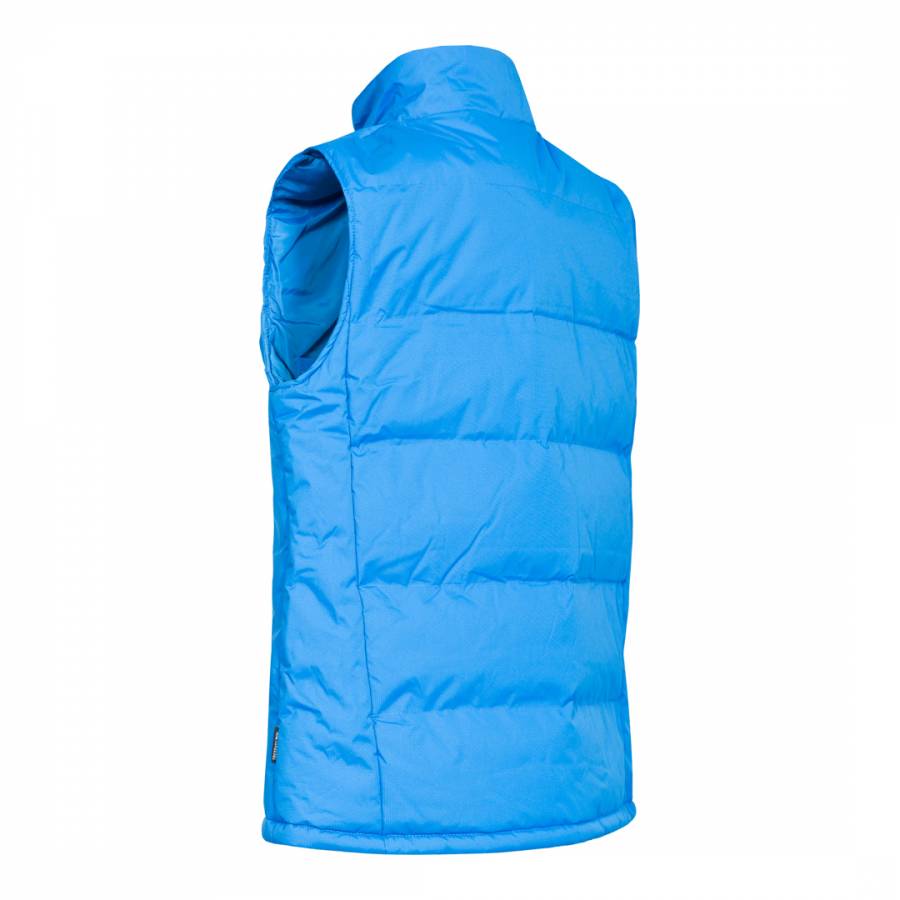 Blue Clasp Padded Gilet - BrandAlley