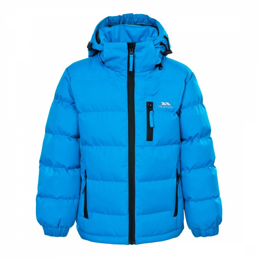 Boys Blue Padded Insulated Casual Jacket - BrandAlley