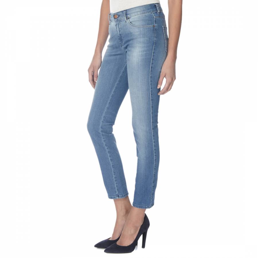 True Blue Sandy Stretch Slim Fit Jeans - BrandAlley