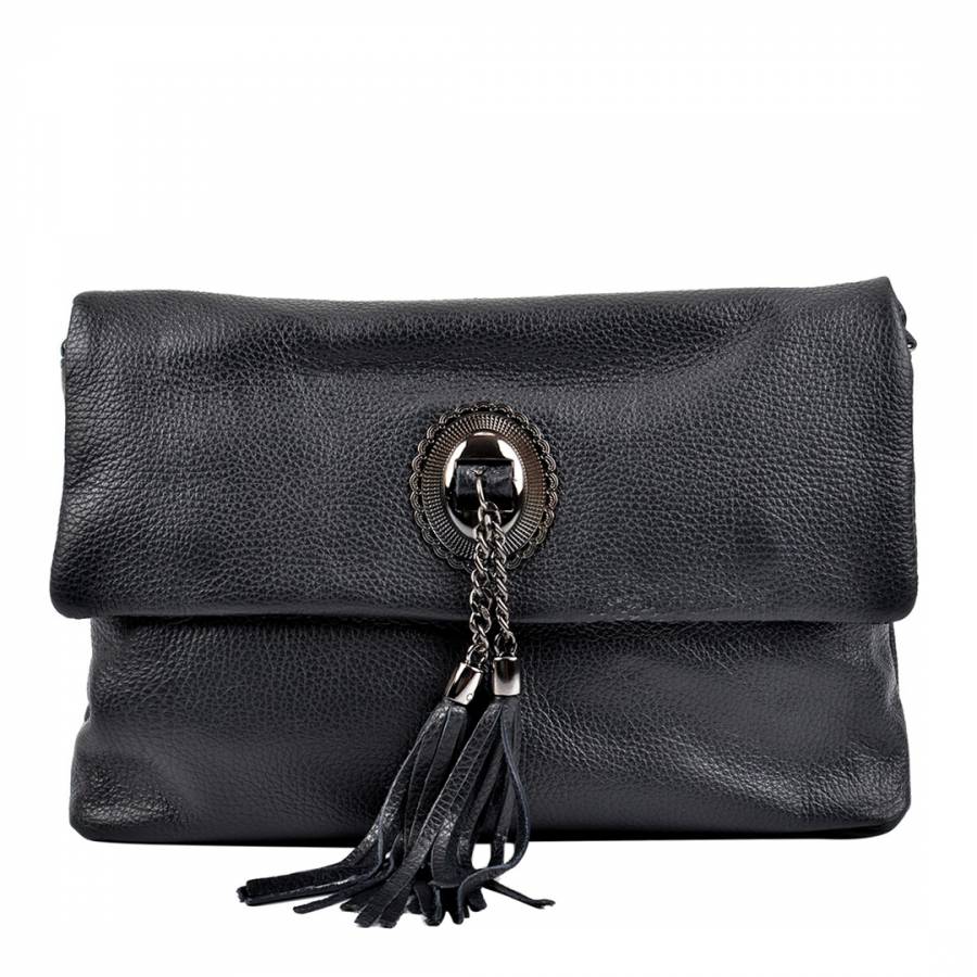 Black Leather Crossbody Handbags | IUCN Water