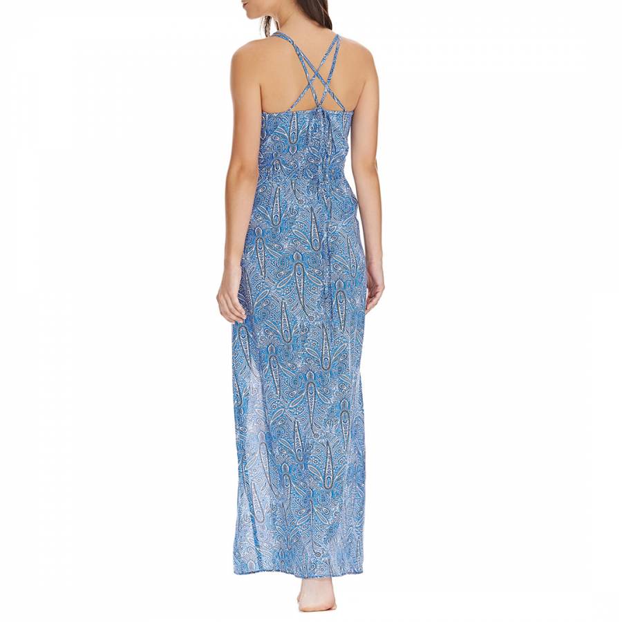 Blue Denim Summer Tide Maxi Dress - BrandAlley