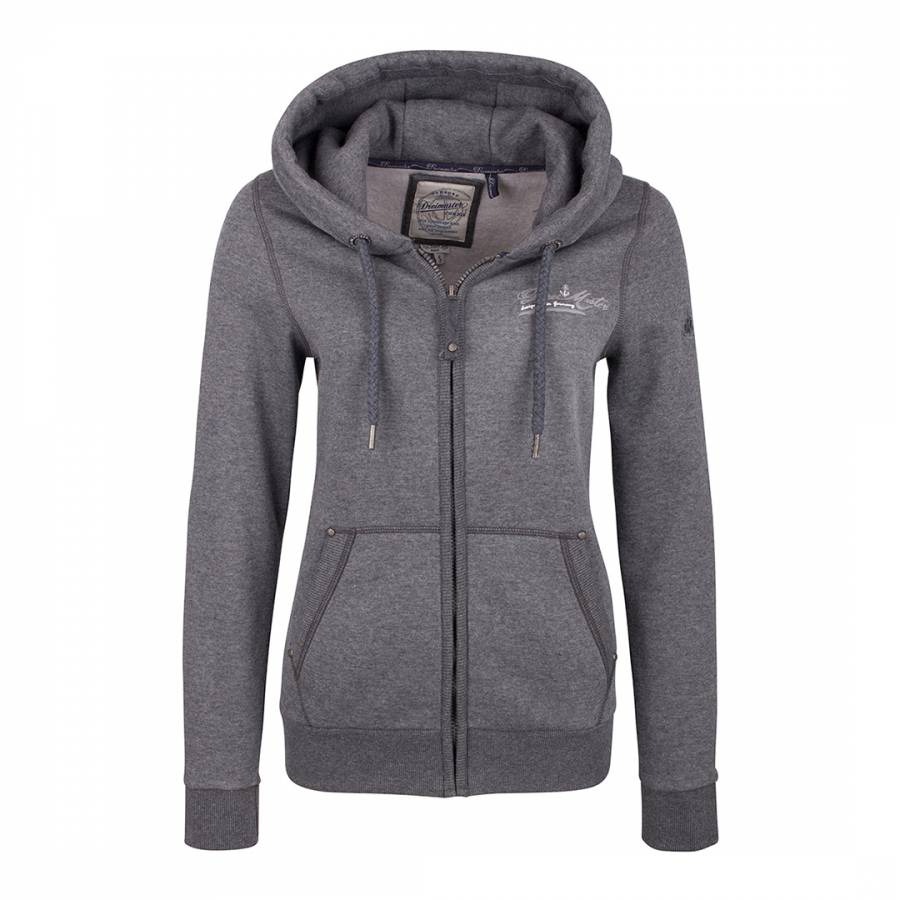 dark grey zip up hoodie womens