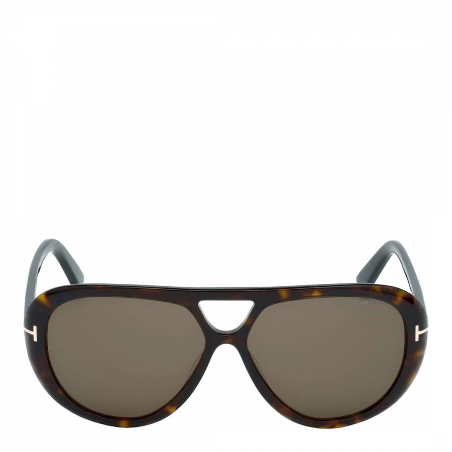 Men's Marley Dark Brown Sunglasses 59mm - BrandAlley