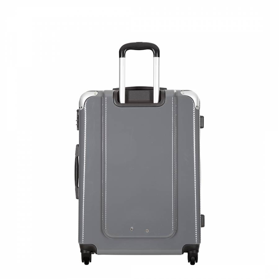 Grey Robinson 4 Wheel Suitcase 55.5cm - BrandAlley