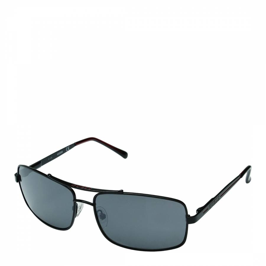 Men's Black Sunglasses 62mm - BrandAlley