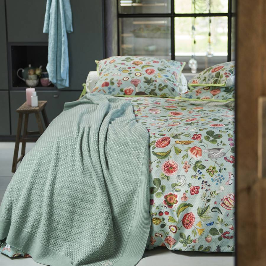Woodsy Double Duvet Cover Set Blue Green Brandalley