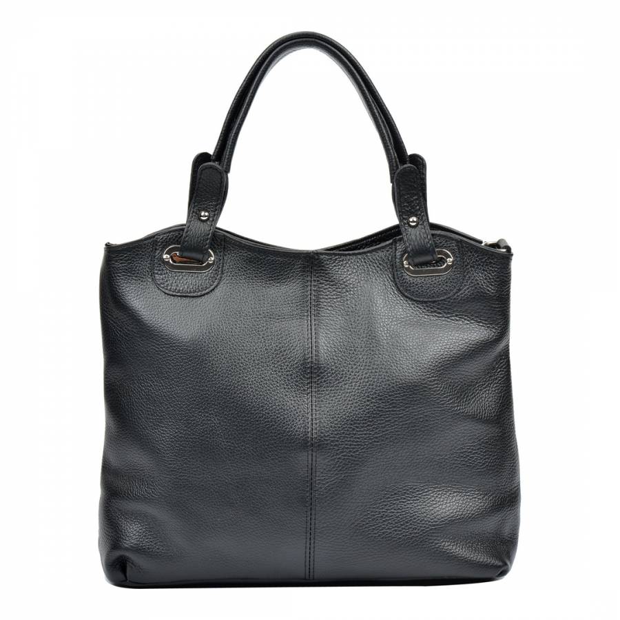 Women's Black Luisa Vannini Top Handle Bag - BrandAlley