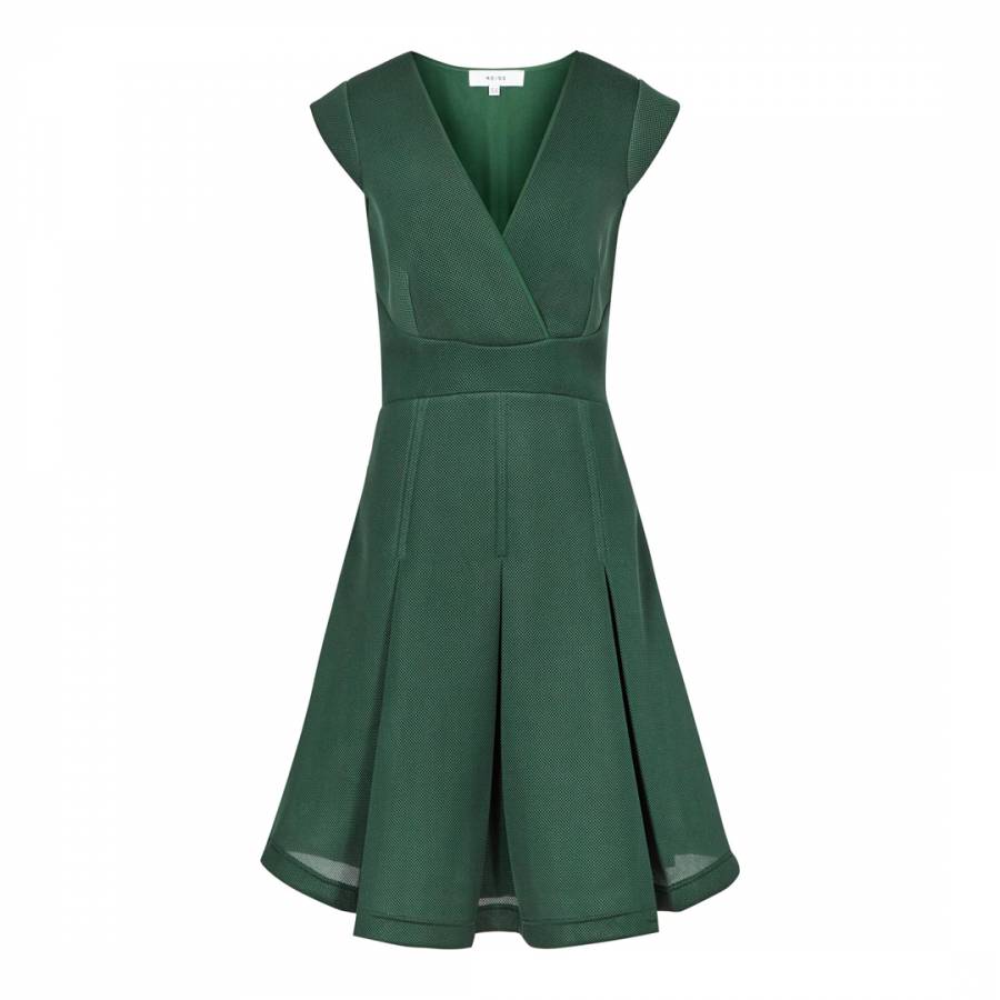 Green Riviera Textured Dress - BrandAlley