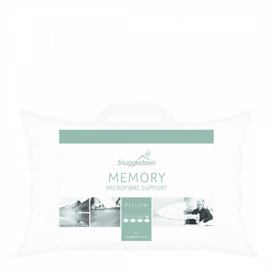 Memory Microfibre Pillow Brandalley