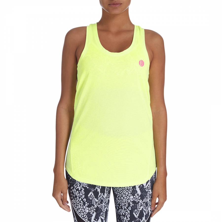 Lime Green Loose Fit Lightweight Vest - BrandAlley