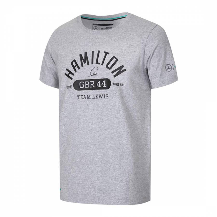 Men's Grey Hamilton 44 T-Shirt - BrandAlley