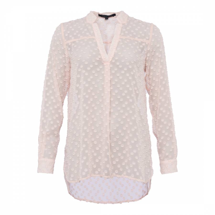 Pink Lucy Sheer Over Shirt - BrandAlley