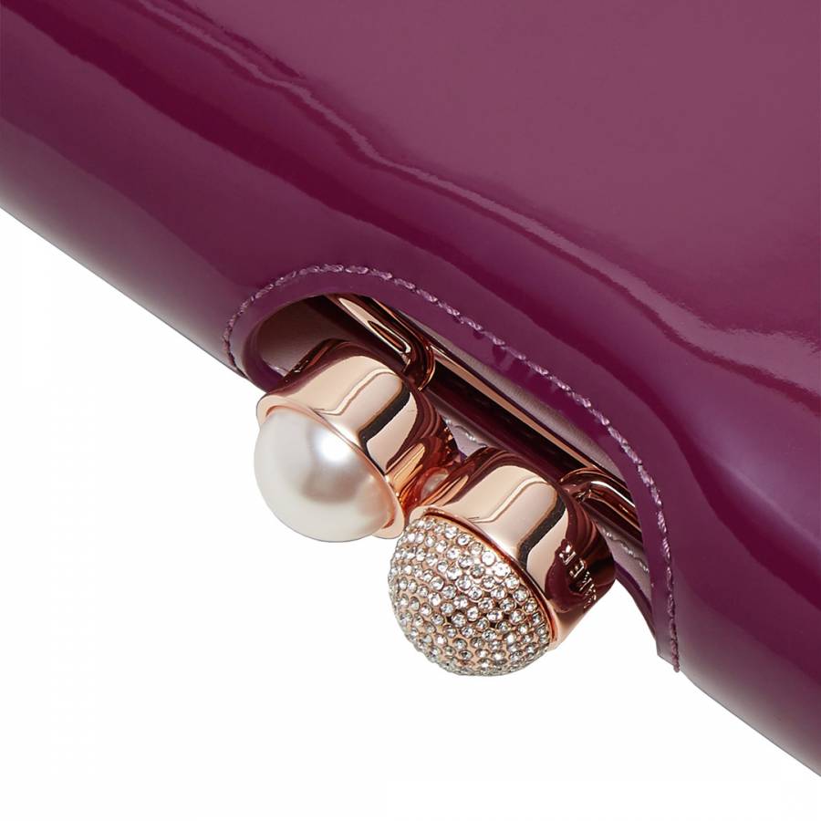 ted baker burgundy purse