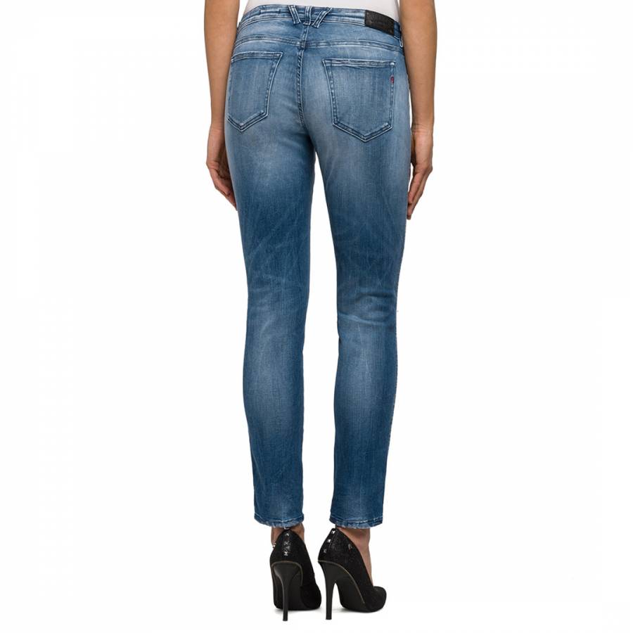 Blue Hyperflex Katewin Slim Stretch Jeans - BrandAlley