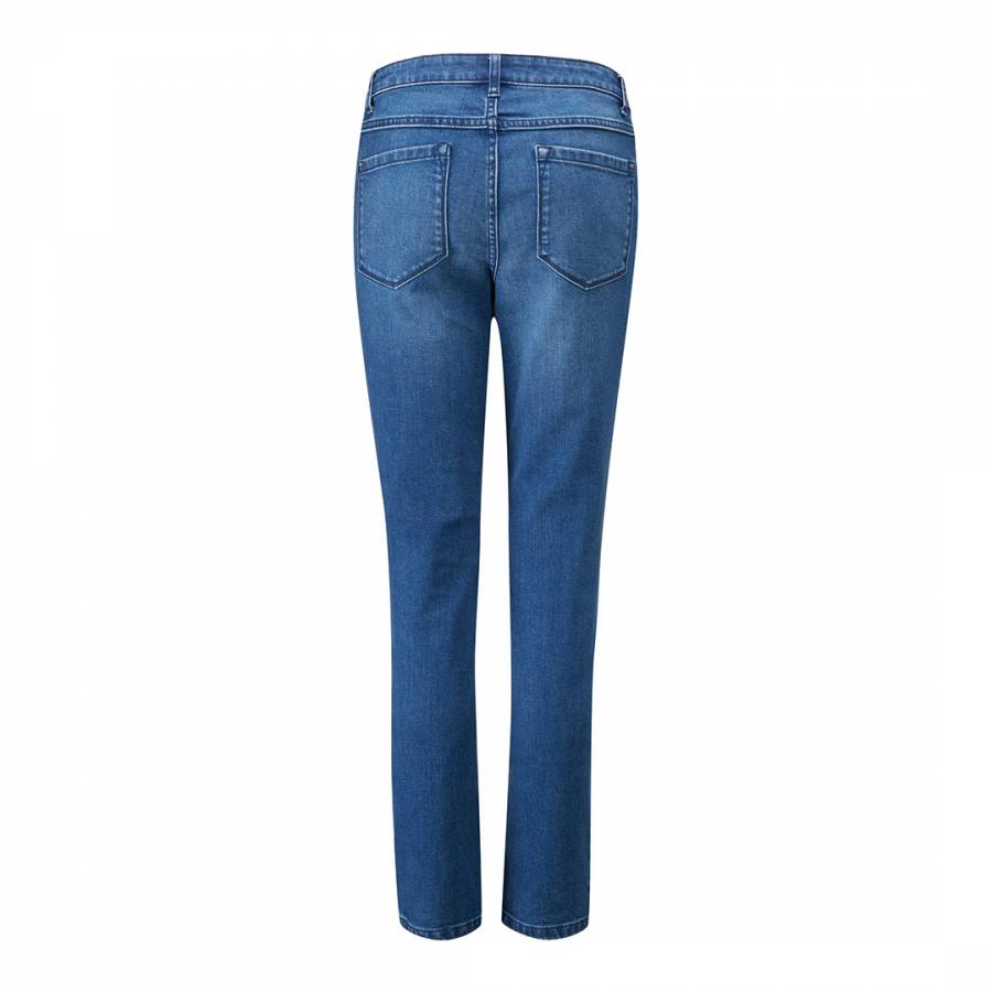 Mid Wash Cropped Jean - BrandAlley