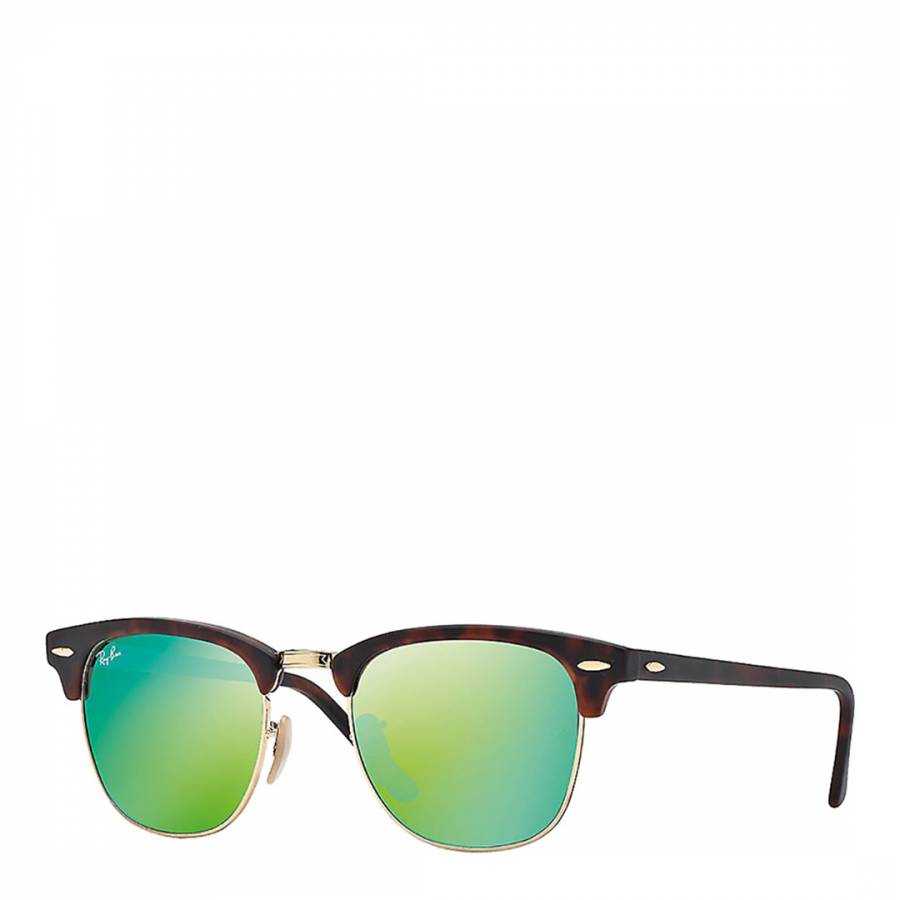 Green/Tortoise Men's Ray Ban Sunglasses 51mm - BrandAlley