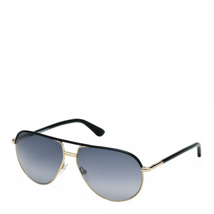 Men's Gold with Black Cole Sunglasses 61mm - BrandAlley
