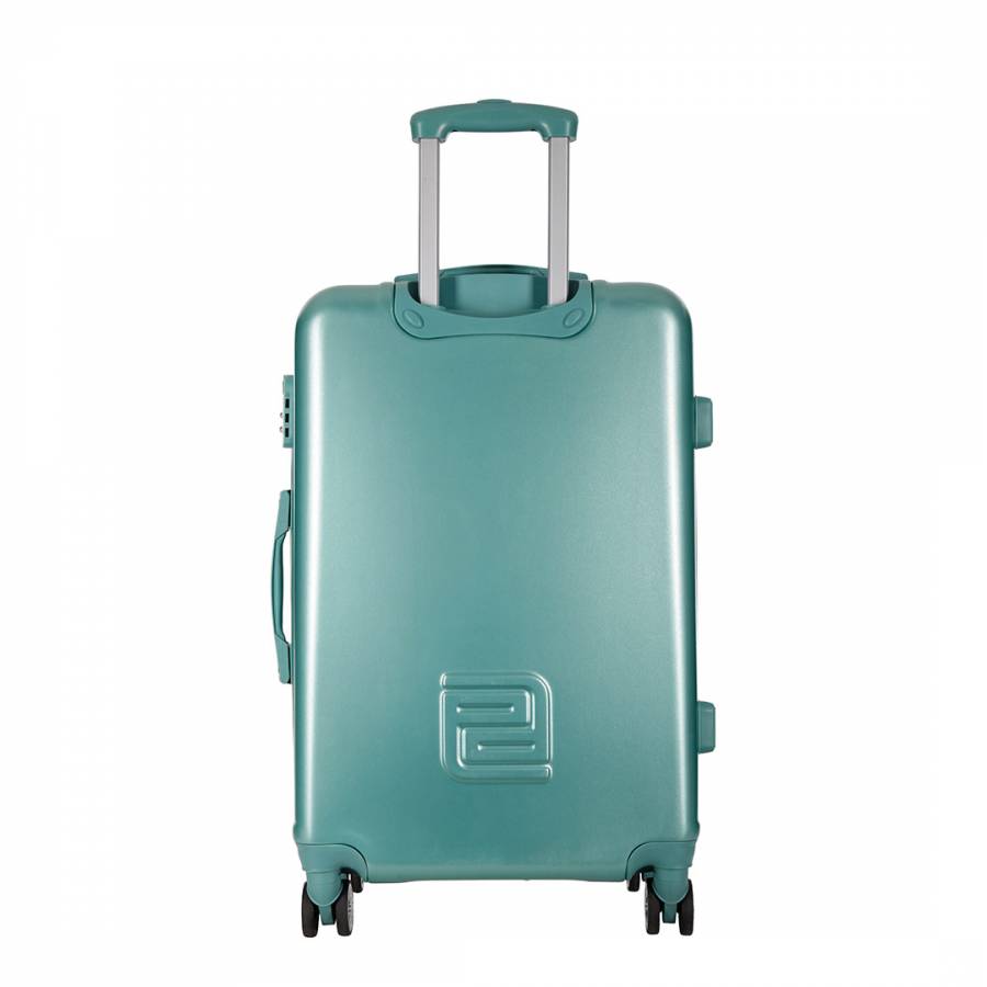 Green Kirwee 8 Wheeled Suitcases Medium - BrandAlley