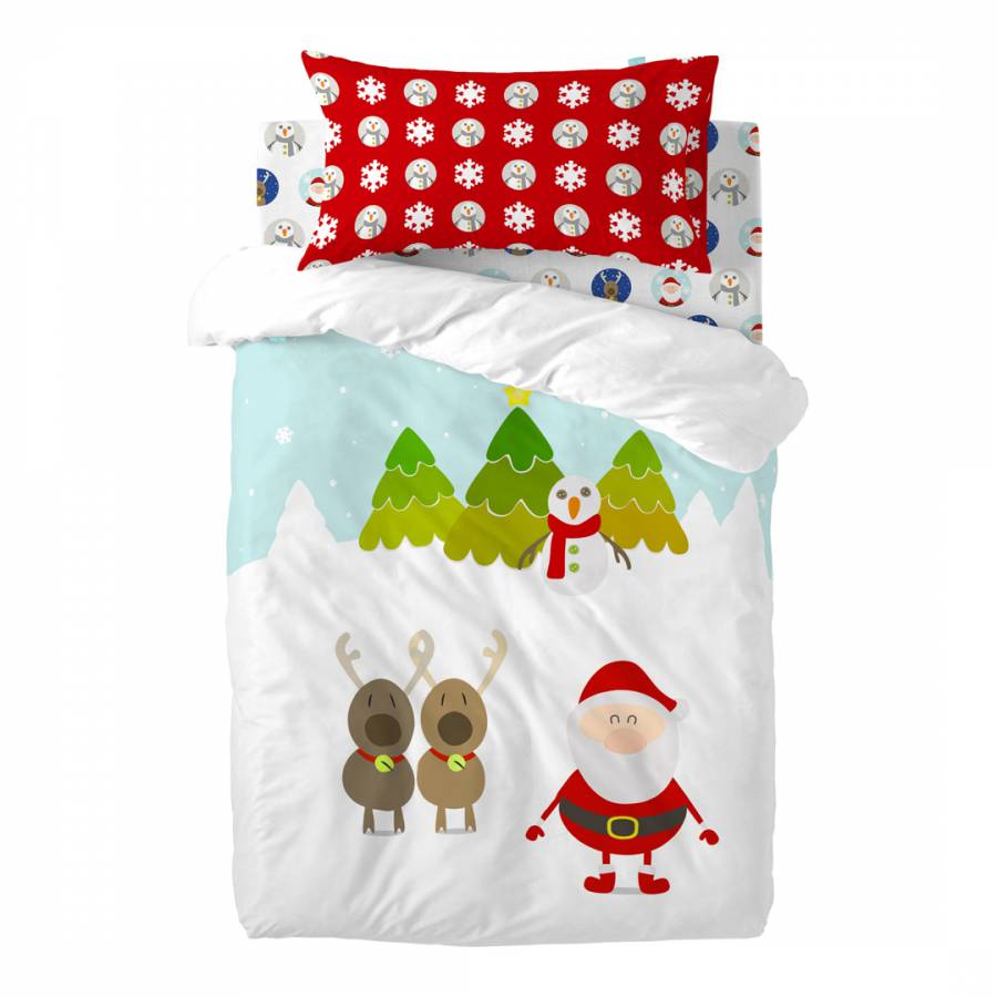 Christmas Cot Fitted Sheet Brandalley