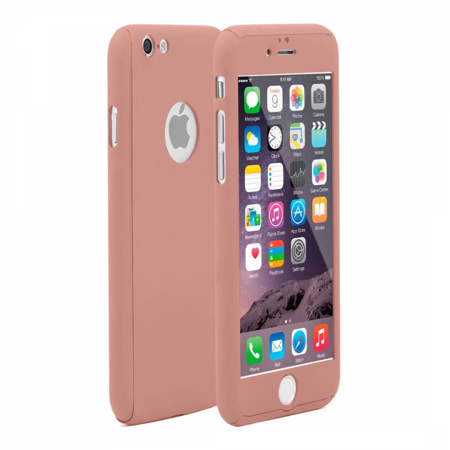 Rose Gold iPhone 7 360 Protection Cover - BrandAlley