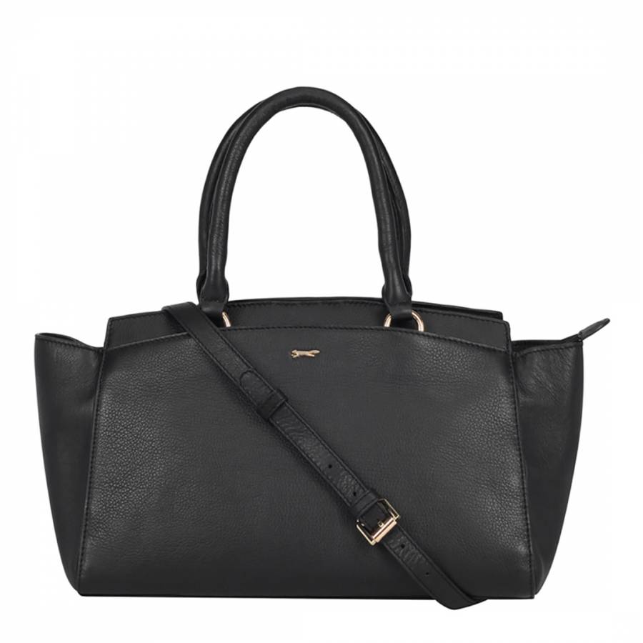Black Clarkson Leather Bag - BrandAlley