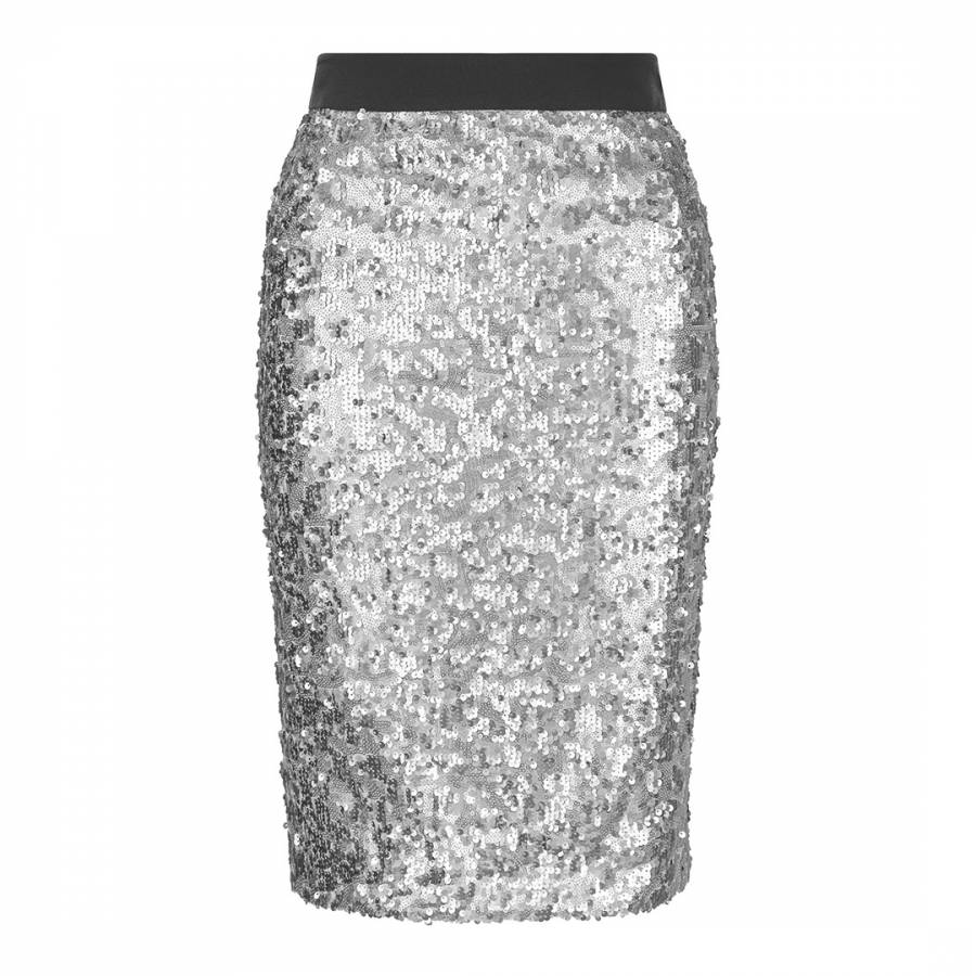 Silver/ Grey Caroline Skirt - BrandAlley