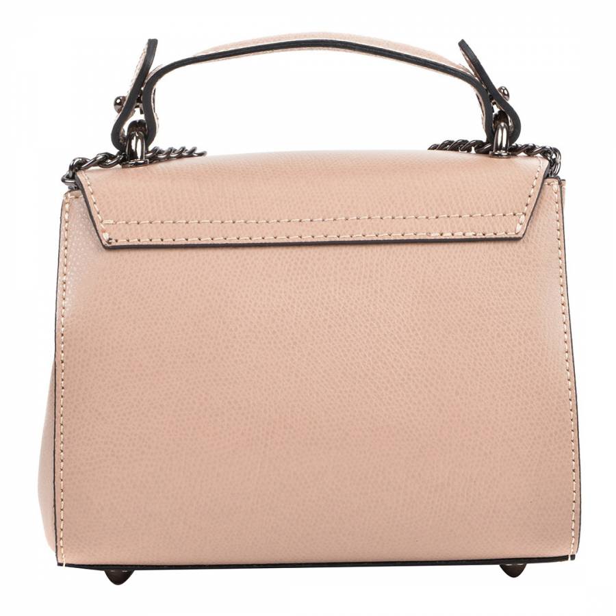 Light Pink Leather Isabella Rhea Crossbody Bag - BrandAlley