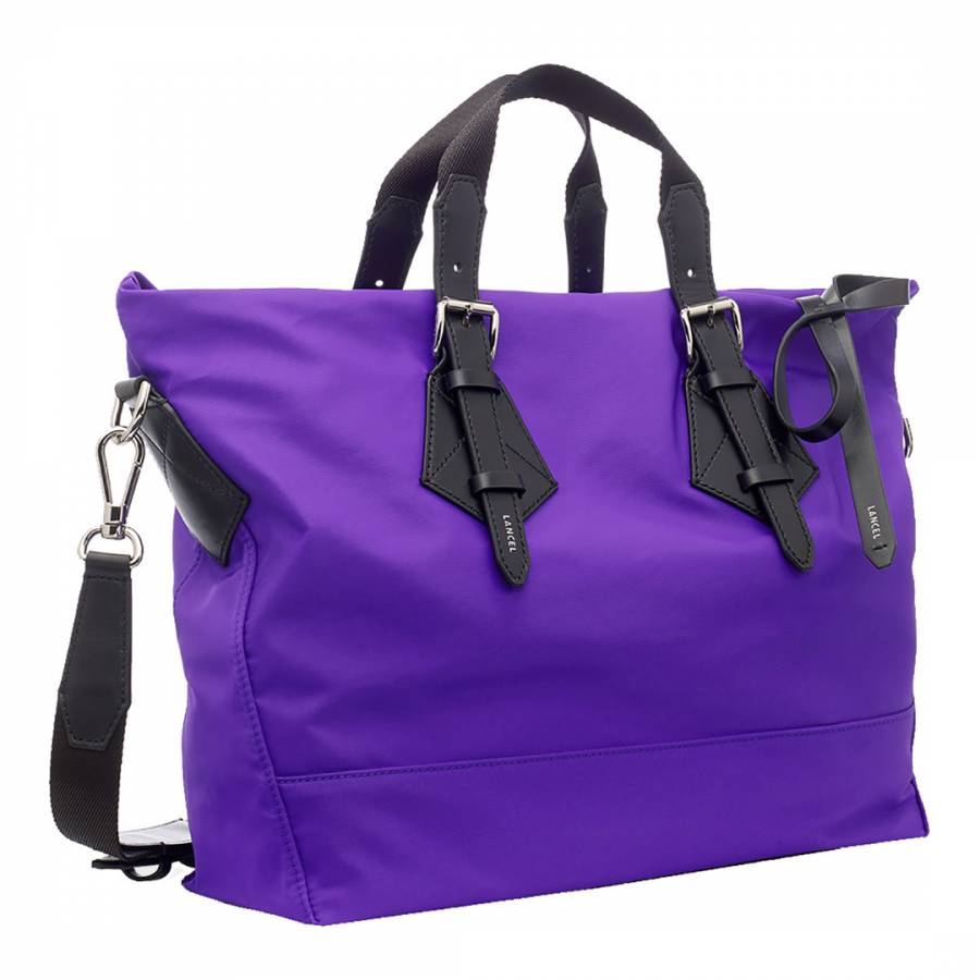 Purple Medium Basket Zip Bag - BrandAlley